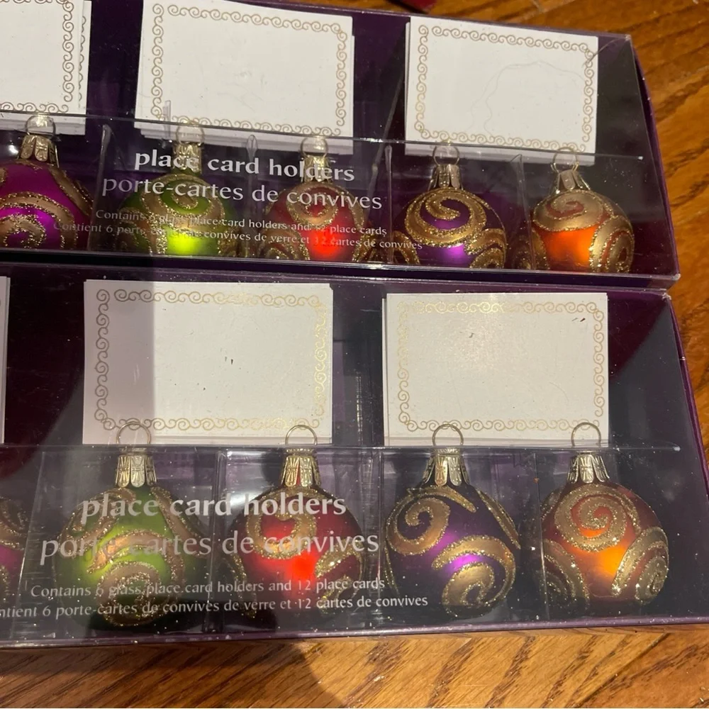 Pier 1 Multicolor Place Card Holders